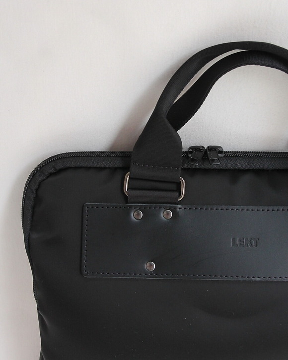 LEKT ”104 Small Brief Bag BLACK” 260618 (2)