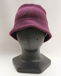 MACKIE ”Wool ”INVER Bucket Hat BLACKGRAPE ”250926