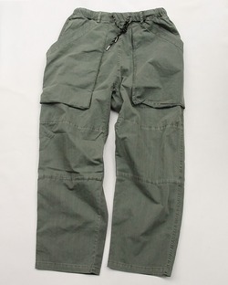 GYMMASTER ”CN Pigment Baker Pants OLIVE”230315 (3)
