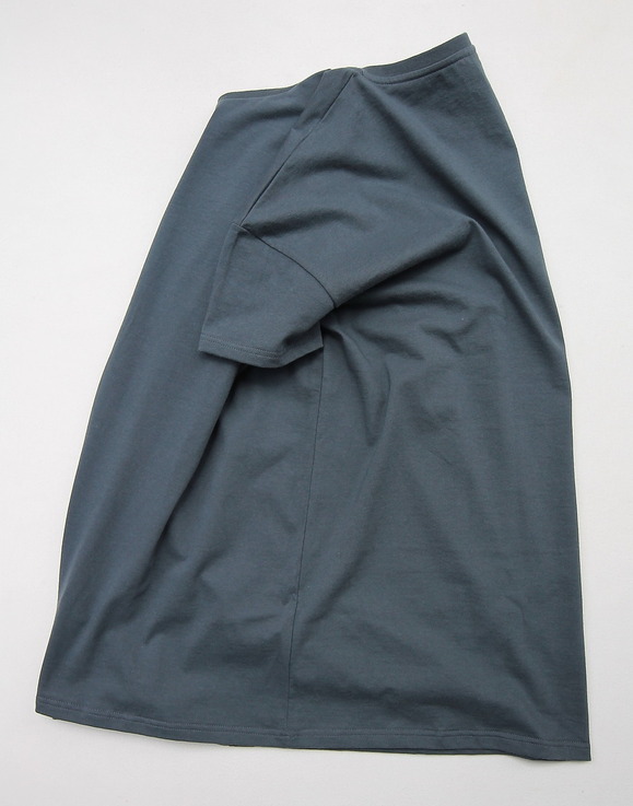 Quotidien Fine Jersey Tee Loose Fit GREY (2)