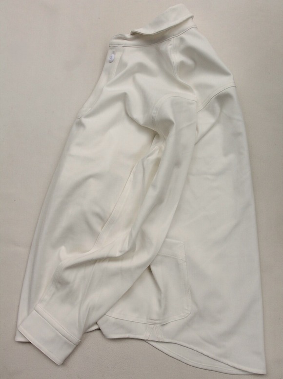 ARBRE ”Flannel Herringbone PO Shirts WHITE” 220901(2)6