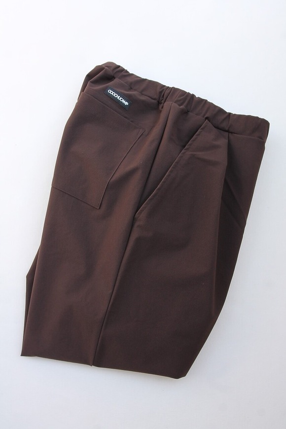 COOCHUCAMP ”Happy 4Way Durable Wide Pants BROWN”240827
