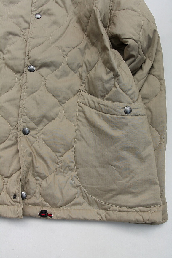 GYMMASTER ”Rip Stop Quilting Jacket BEIGE”2310252