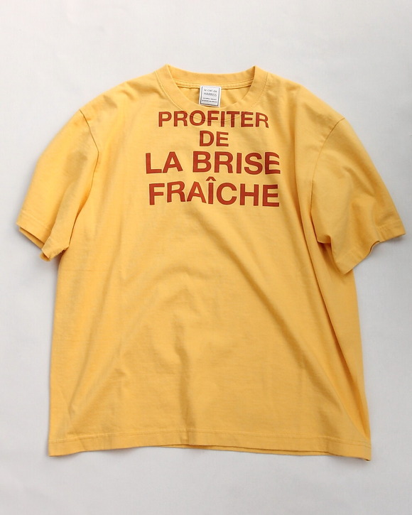 Le Ciel de Harriss ”Printed Tee PDLF YELLOW”250325