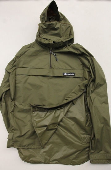 Buffalo Wind Shirt with Unlined Hood OLIVE (7)