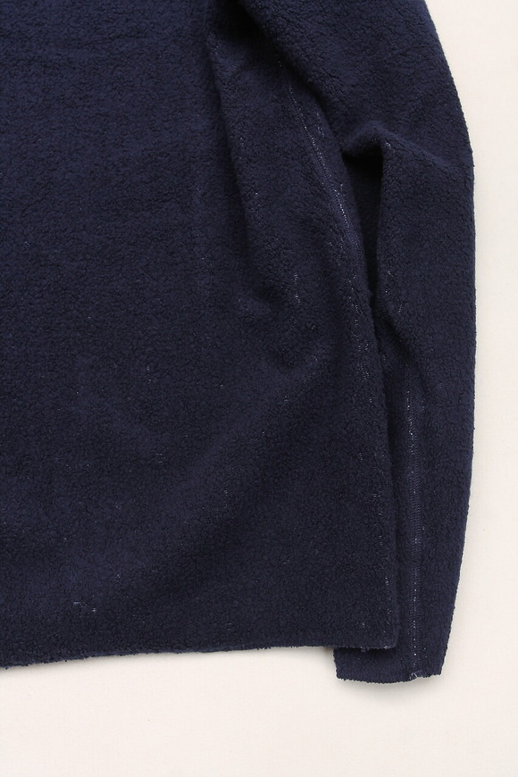 Goodon ”Cut Off Fleece NAVY”241005 (8)