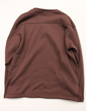 Harriss ”Toscana Cotton Boa Fleece Crew Neck BROWN” (6)