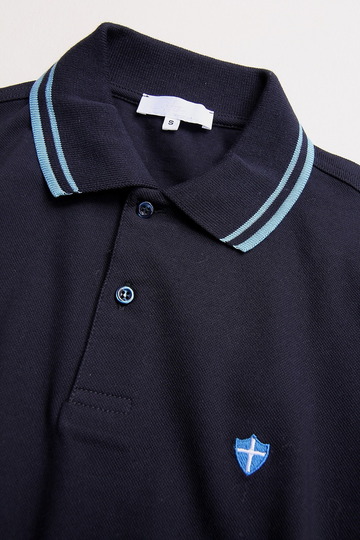 Cita Fine Pique Polo NAVY (3)