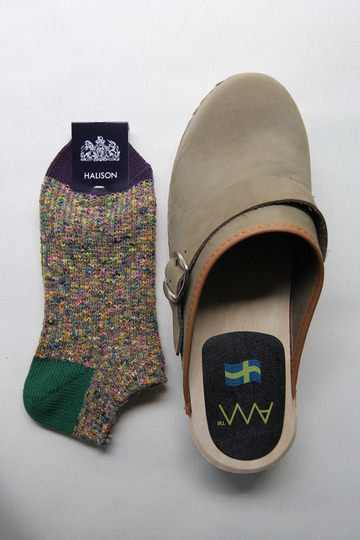 HALISON Marble Slab Anckle Socks (2)