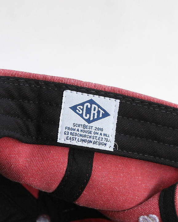 SCRT ”Paris Texas Dad Cap MASHED RED” 260528 (7)