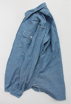 R & Vintage 5 oz Chambray LS TN Shirt (5)