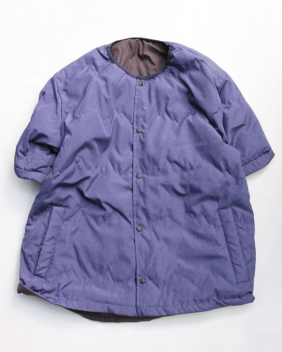 GYMMASTER ”RV Mountain Quilt NCL Jacket NAVY BROWN”251028 (5)