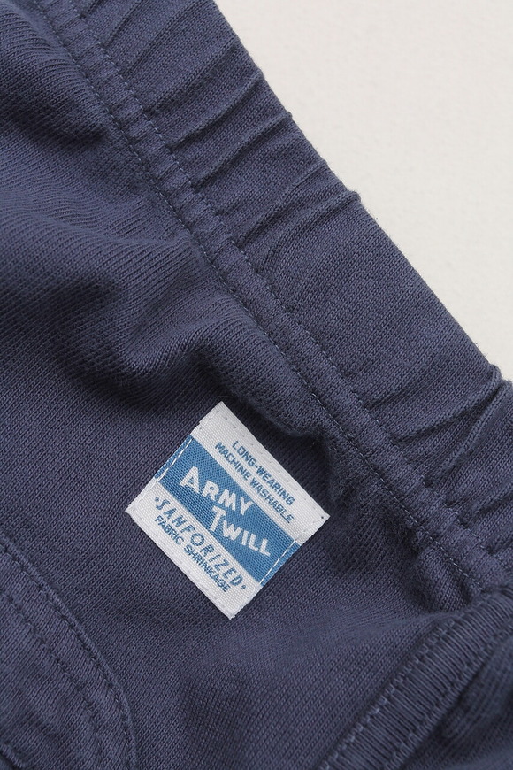 Army Twill ”Heavy Jersey Pants NAVY” (2)