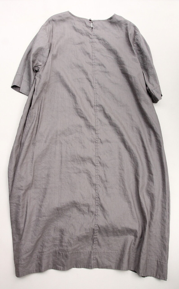 MAXOU ”Linen Rayon Lounge Dress GRAY” (4)