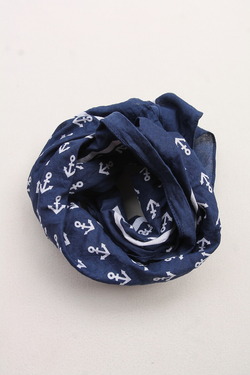 Modas ”Bandana Large Anchor NAVY” 230613 (4)