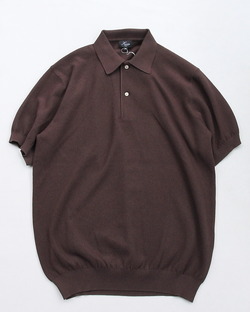 Harris ”Knit Polo BROWN” 260406