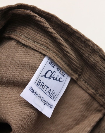 Au Brai Chic BRITAIN ”Coduroy Work Trouser LT OLIVE” (2)