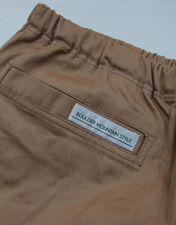 Boulder Mountain Style Cotton Shorts V TAN (4)