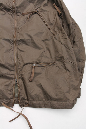 dip and dzt ”2 Layer Hood Coat DK OLIVE240309 (3)