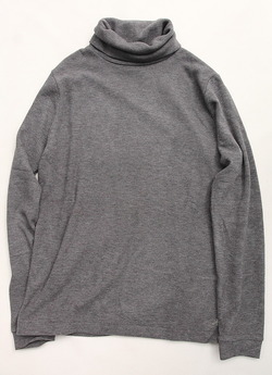 Harriss ”Turtole Neck 120 Half Milan Stretch Premier Warm GRAY