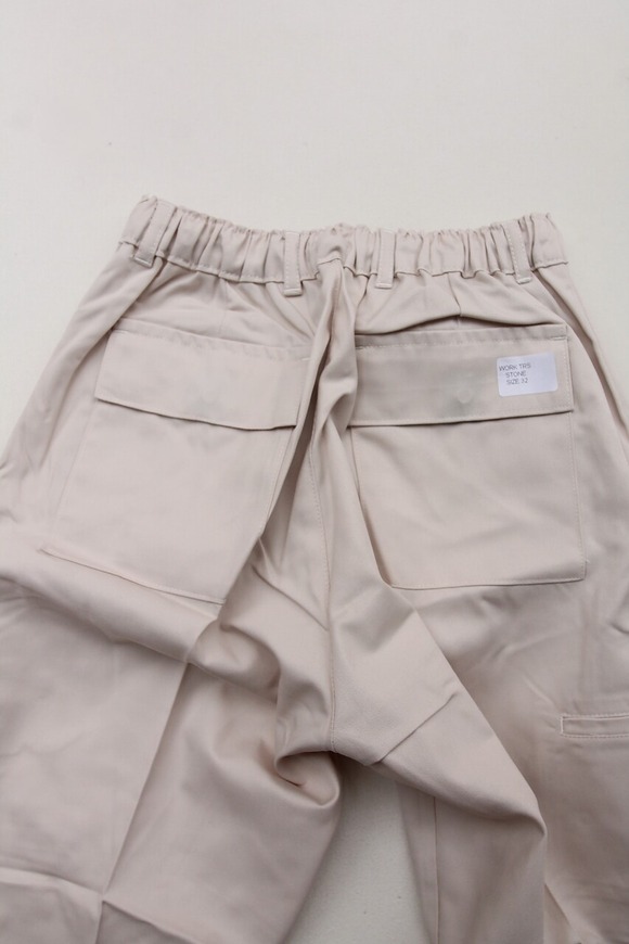 Au Vrai Chic BRITAIN ”Work Trouser NL STONE”2303212