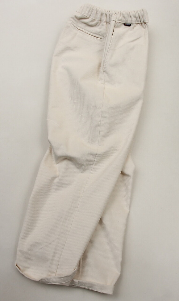 Vecchi ”C COULISSE Corduroy Easy Pants O WHITE”240410 (6)
