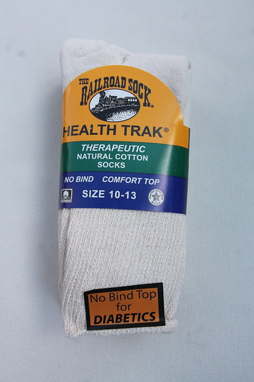 RAILROAD ”Health Trak Socks 2P NATURAL” (3)
