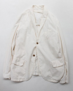 Vasy Lettlement ”Side Vents Tailored Jacket NATURAL”250620