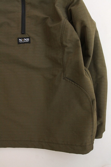 North by North East Rip Stop Pullover Jacket KHAKI (3)