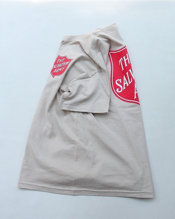 Salvation ARMY ”T Shirt SAND W Shield F&B” 20250801 (3)