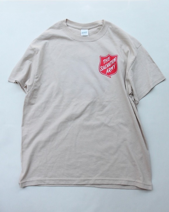 Salvation ARMY ”T Shirt SAND W Shield F&B” 20250801