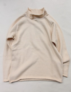 Goodon Bottle Neck Knit Cut P NATURAL