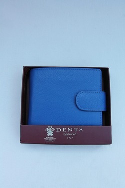 DENTS ”Beauley Pebble Grain Leather ROYAL BLUE” (4)