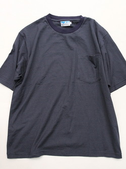 Powderhorn ”Stripe Tee NAVY GREY”