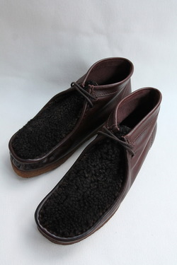 HTS Upper Sheep Skin Wallabee D BROWN (4)