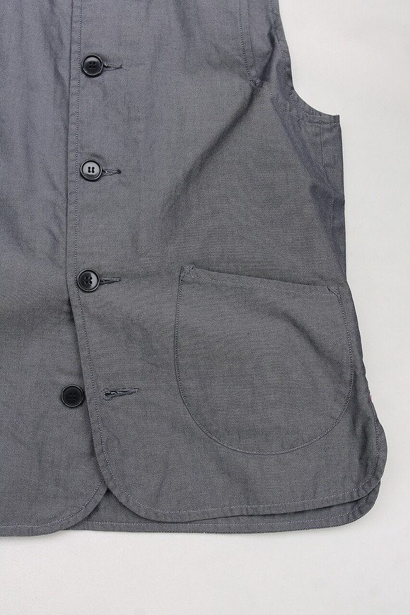 ARAN ”Vest Dungaree CHARCOAL” (3)