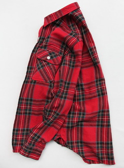 EMPIRE & SONS Work Tab Shirt Flannel Check RED Check (2)