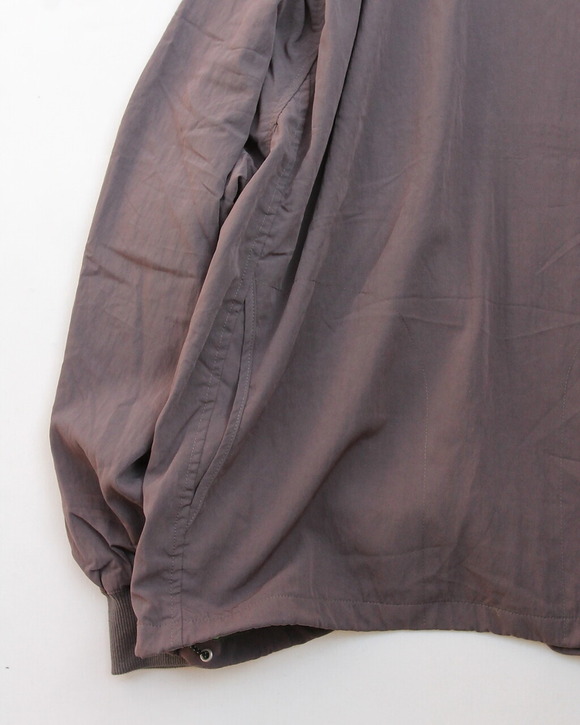 GYMMASTER ”Rayon Nylon NINJYA Hoodie CHARCOAL”251001 (3)