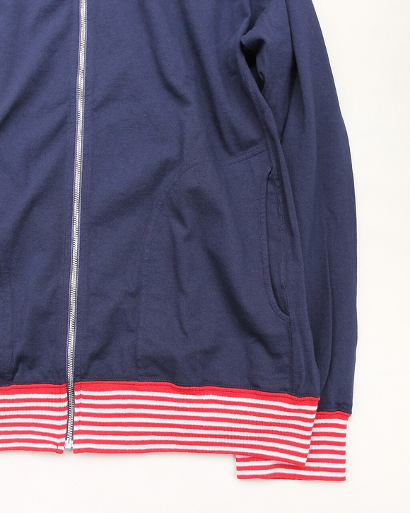 Goodon ”ST Rib TRACK Jacket NAVY”250609 (3)