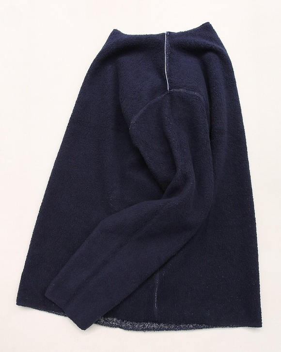 Goodon ”Cut Off Fleece NAVY”241005 (7)