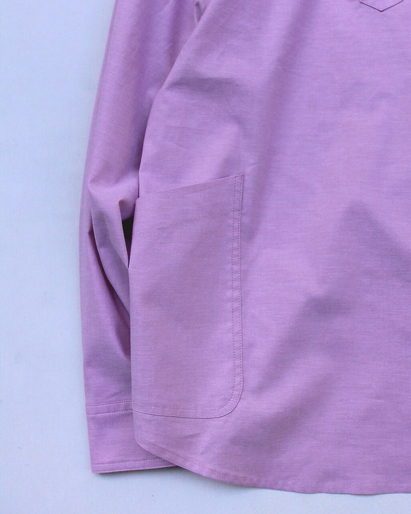 Arbre ”ST Oxford Shawl PO Shirt PINK” 260222 (3)