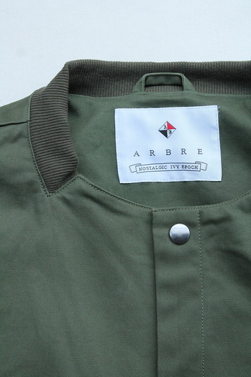 Arbre Weekend Blouson OLIVE x BEIGE (6)