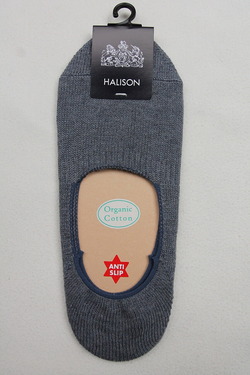 HALISON Organic Cotton Slip On Socks DENIM (2)