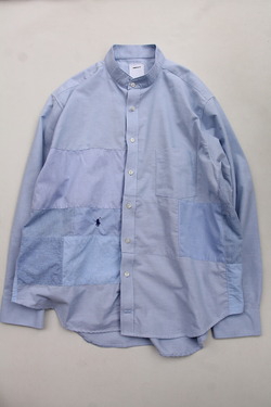 Oddoment ”Custom Plane Shirt BLUE” 230429