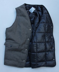 NOUN ”MAIN Vest Solid GRAY”2308026 (5)