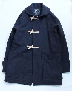 LONDON TRADITION ”CM Raglan Shawl Collar Coat NAVY”251030