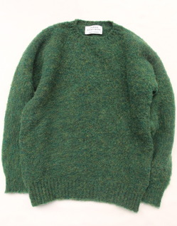 James Charlotte Shaggy Dog Crew Neck FERN