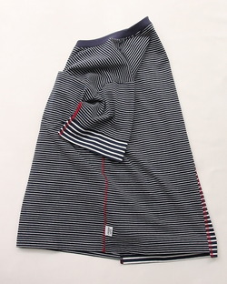 GYMMASTER ”Swicthover Border T NAVY”250718 (4)