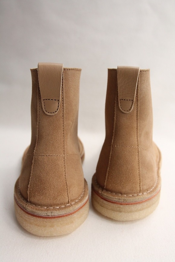 Suffolk Shoes Desert Hi Top SAND Suede7