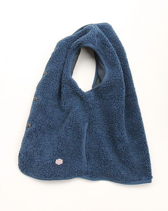 Vinsent et Mireille ”BOA Vest (PLAID) BLUE Mix”250926 (5)